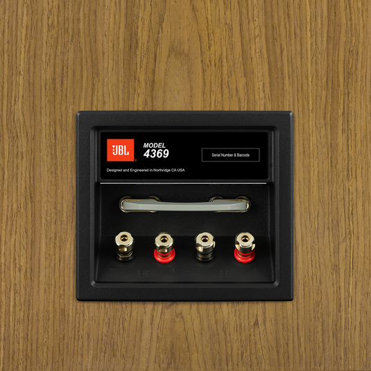 4369 - Walnut - 15-inch (380mm) 2-Way Floorstanding Studio Monitor Loudspeaker - Detailshot 9 image number null